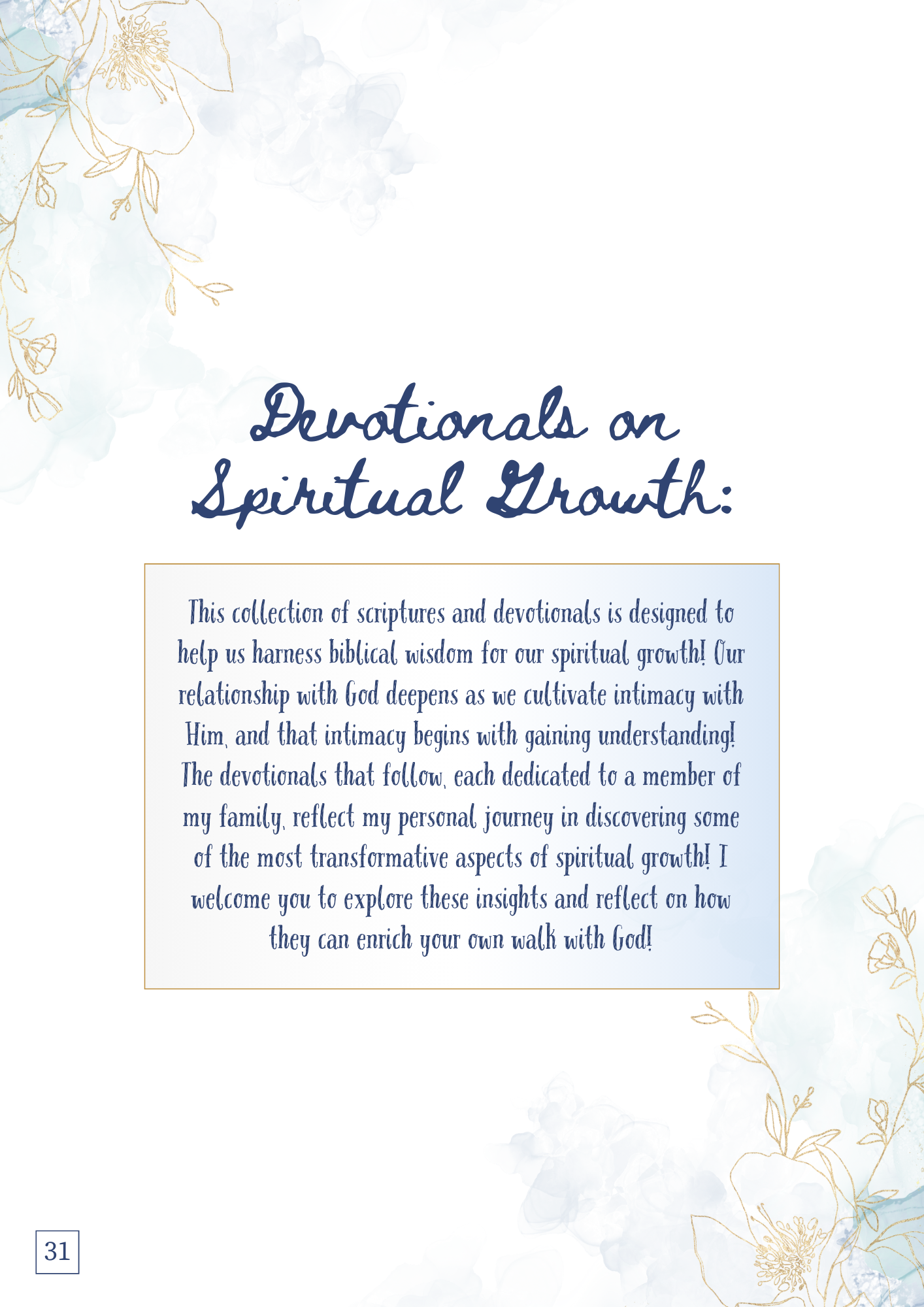 Rooted in the Word: A Beginner's Guide to Understanding- Love, Faith & The Fear of the Lord.